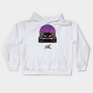 srt viper acr black Kids Hoodie